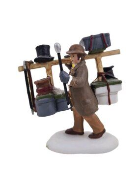 Department 56 Dickens Village 58435 The Best In Hats & Walking Sticks Figure